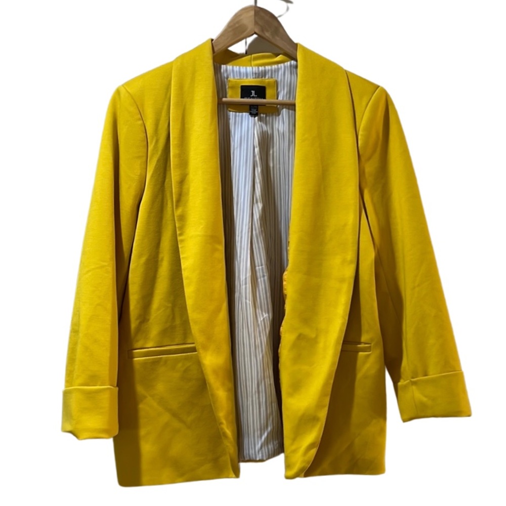 Jules & Leopold Yellow Boyfriend Blazer Sz XL